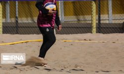 نتایج روز نخست رقابت‌های تور ملی والیبال ساحلی بانوان در قشم