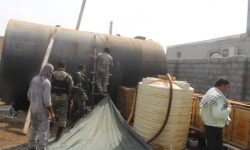 کشف محل دپو هزاران لیتر سوخت قاچاق در بندر چیروئیه استان هرمزگان