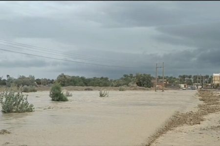 طغیان رودخانه‌های فصلی در هشتبندی