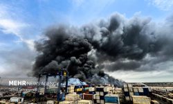 خسارت کانتینرهای خالی حادثه بندر رجایی تعیین تکلیف نشده است