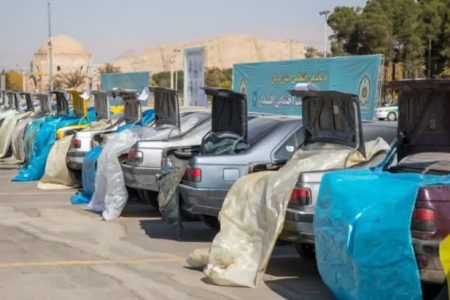 انهدام شبکه بزرگ سوخت‌بری با توقیف ۶۰ خودروی سوخت بر در هرمزگان