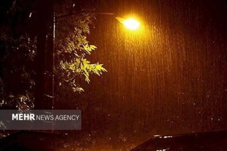 بارش شدید باران در رودان