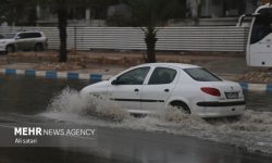 آبگرفتگی معابر شهری سیریک