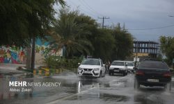 بارندگی در جزیره قشم آغاز شد