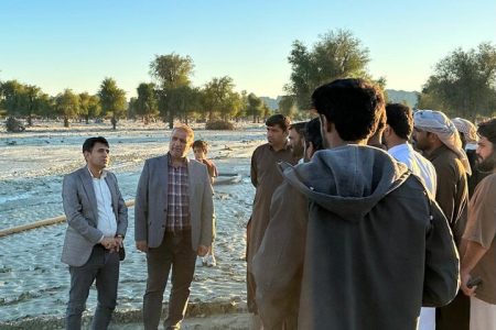 خسارت سنگین سیلاب به اراضی کشاورزی بندرجاسک