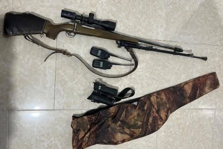 دستگیری متخلف شکار و صید در شهرستان بندرخمیر