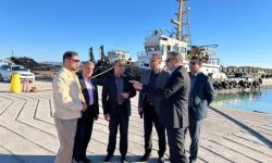 بررسی میدانی زیرساخت‌های اسکله‌ای بنادر چارک، آفتاب، کیش و قشم