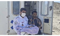 تولد نوزاد سالم در بشاگرد پس از ۶ ساعت عملیات امدادی