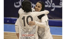 پیروزی فولاد هرمزگان مقابل خراسان رضوی در لیگ فوتسال بانوان