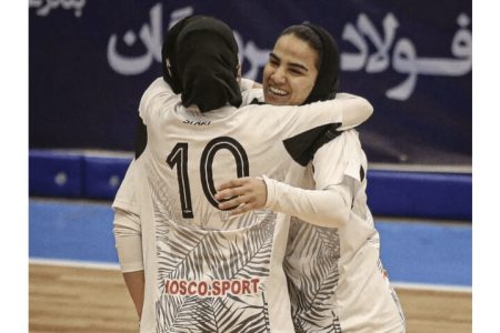 پیروزی فولاد هرمزگان مقابل خراسان رضوی در لیگ فوتسال بانوان