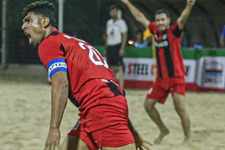 فولاد هرمزگان قهرمان لیگ برتر فوتبال ساحلی امیدهای کشور شد