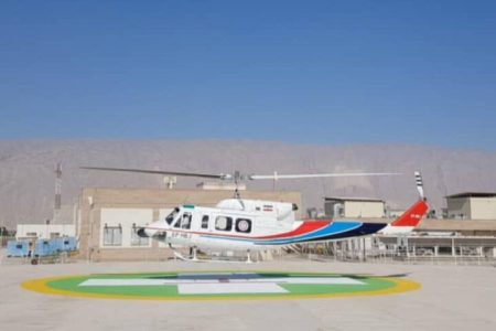 نجات سه بیمار در یک روز توسط بالگرد اورژانس هرمزگان