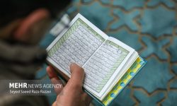 اعتکاف پر انرژی دانش آموزان پسر در بندرلنگه