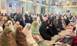 اعتکاف معنوی ۳۷۵ دختر نوجوان در بخش توکهور و هشتبندی میناب