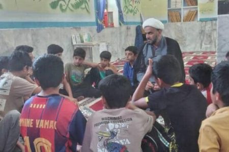 برپایی ایستگاه‌های مطالعه برای معتکفین در مساجد بشاگرد