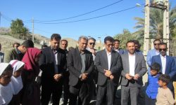 مدرسه ابتدایی دوکلاسه «بیسکاو» در شهرستان بشاگرد افتتاح شد