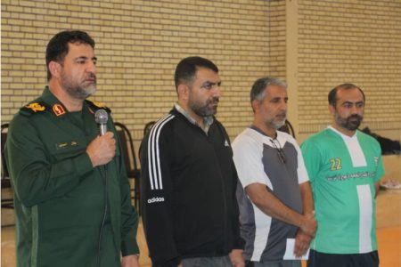 قهرمانی تیپ ۳۳ المهدی جهرم در مسابقات فوتسال قرارگاه مدینه منوره