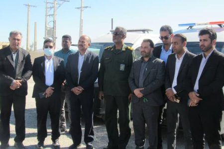 الحاق ۲ دستگاه آمبولانس به ناوگان اورژانس بشاگرد