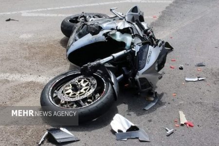 برخورد دو دستگاه موتورسیکلت در جاسک یک مصدوم برجای گذاشت
