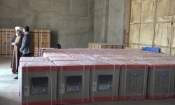 توزیع کالاهای ضروری زندگی در حاجی آباد