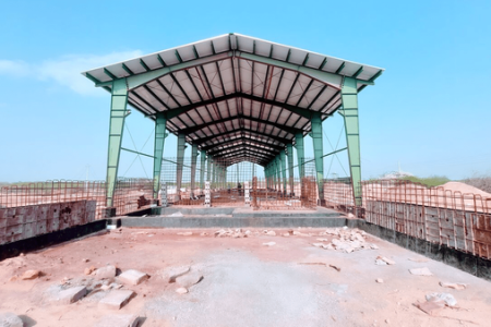 پیشرفت فیزیکی ۶۰ درصدی مرکز پسماند زباله بوموسی