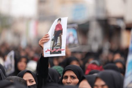 میناب تشییع فرشتگان پرپر شده