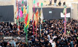 آیین سنتی «علم پیغمبر» در میناب آغاز شد