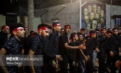 عزاداری سنتی در بخش توکهور هشتبندی هرمزگان