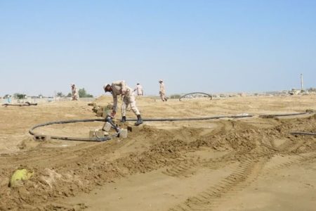 لوله کشی ۳ کیلومتری قاچاقچیان سوخت در میناب لو رفت