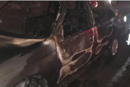 یک مصدوم در حریق خودرو در کوی نواب بندرعباس