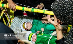 همایش شیرخوارگان حسینی شهرستان رودان در آستان امامزاده سید محمود سکل