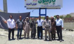 احداث ۱۲ پد بالگرد در مناطق صعبالعبور شهرستان بشاگرد