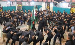 عزاداری سنتی در بخش توکهور هشتبندی میناب
