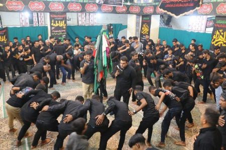 عزاداری سنتی در بخش توکهور هشت‌بندی میناب