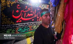 مراسم عزاداری شب تاسوعای حسینی در کیش