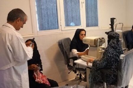 ۸۰۰ بیمار در بشاگرد معاینه و برای ۲۳۲ نفر عینک تأمین شد