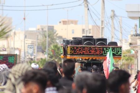 عزاداری عاشورای حسینی در بندر جاسک