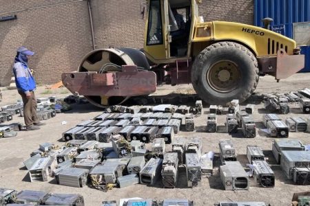 کشف ۱۰۱ دستگاه استخراج رمز ارز غیرمجاز در بستک