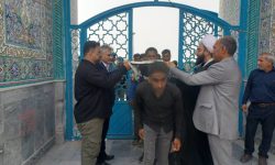 بدرقه ۵۰۰ زائر سیریکی در آستانه تشییع پیکر رهبر شهید انقلاب
