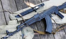 کشف یک قبضه کلاشینکف در جاسک