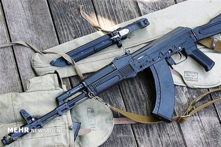 کشف یک قبضه کلاشینکف در جاسک