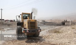 آثار تجاوزات آمریکایی در پل‌های غرب هرمزگان