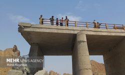 گزارش مهر از محور آسیب دیده بندرعباس به رودان در اثر حملات آمریکا