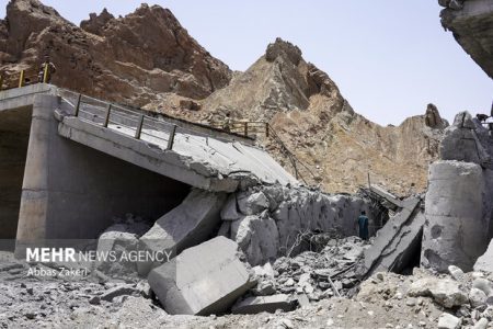 وضعیت بازگشایی و ترمیم محور بندرعباس