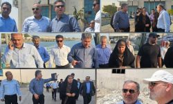 وزیر راه از بندر شهید باهنر بازدید و روند خدمات‌رسانی را بررسی کرد