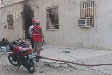 ۶ نفر در آتش‌سوزی منزل مسکونی در بندرعباس جان باختند