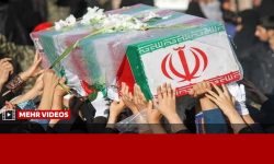 تصاویری از تشییع پیکرهای شناسایی شده شهدای مدرسه میناب