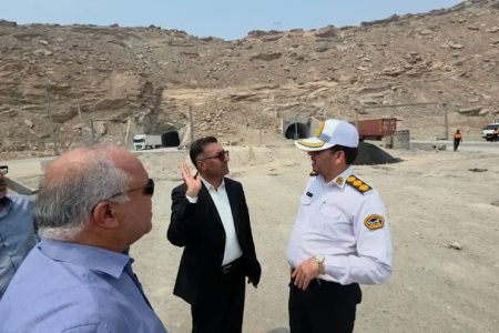 بازدید رئیس کل دادگستری هرمزگان از محور بندرعباس