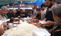 روزانه بیش از ۱۵۰۰ زائر اربعین در بندرخمیر پذیرایی می‌شوند