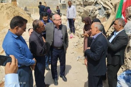 ۴۷ واحد مسکونی در محله چاه‌تنگو قشم بر اثر حمله دشمن خسارت دیده است